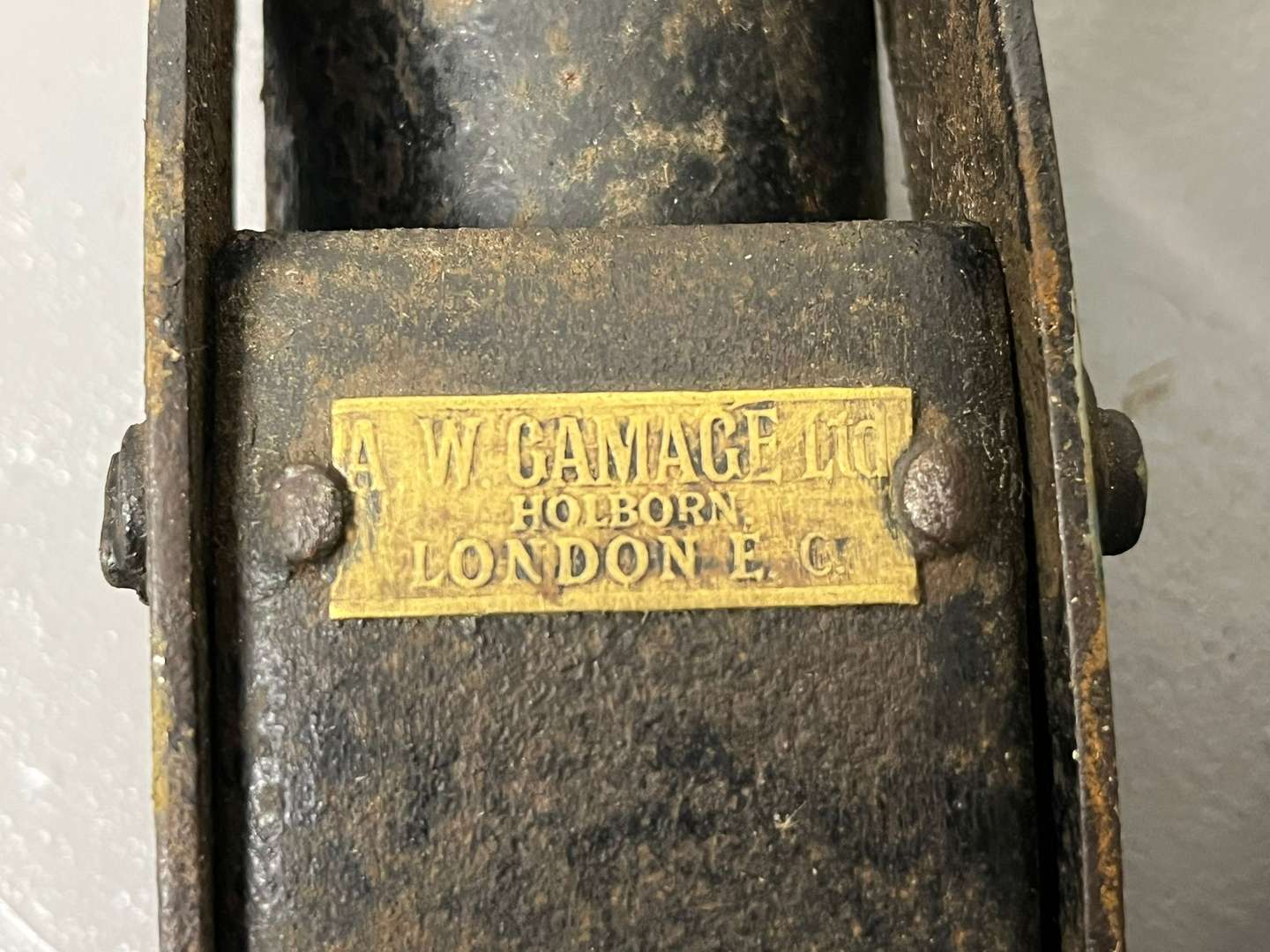 <p>Mixed Lot Vintage Pumps, Ammunition Box, Oil Bottles Etc</p>