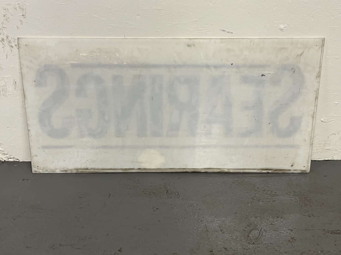 <p>Searings Motorcycles Perspex Sign</p>