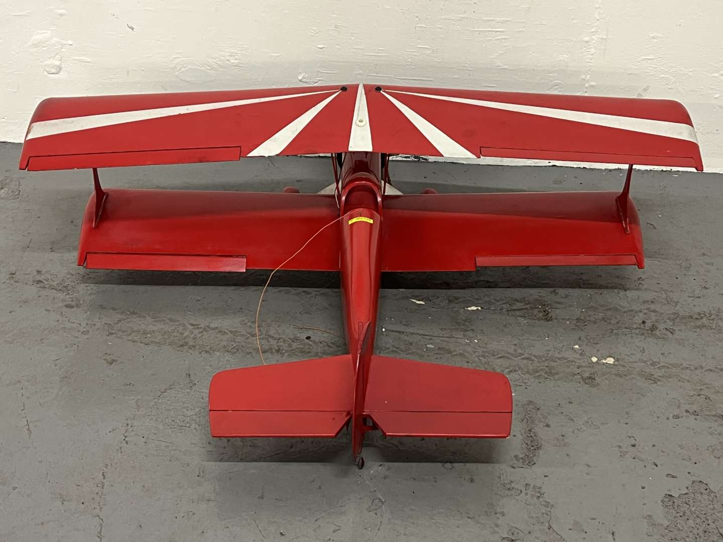 <p>Red Baron Style Biplane Remote Controlled Aeroplane&nbsp;</p>