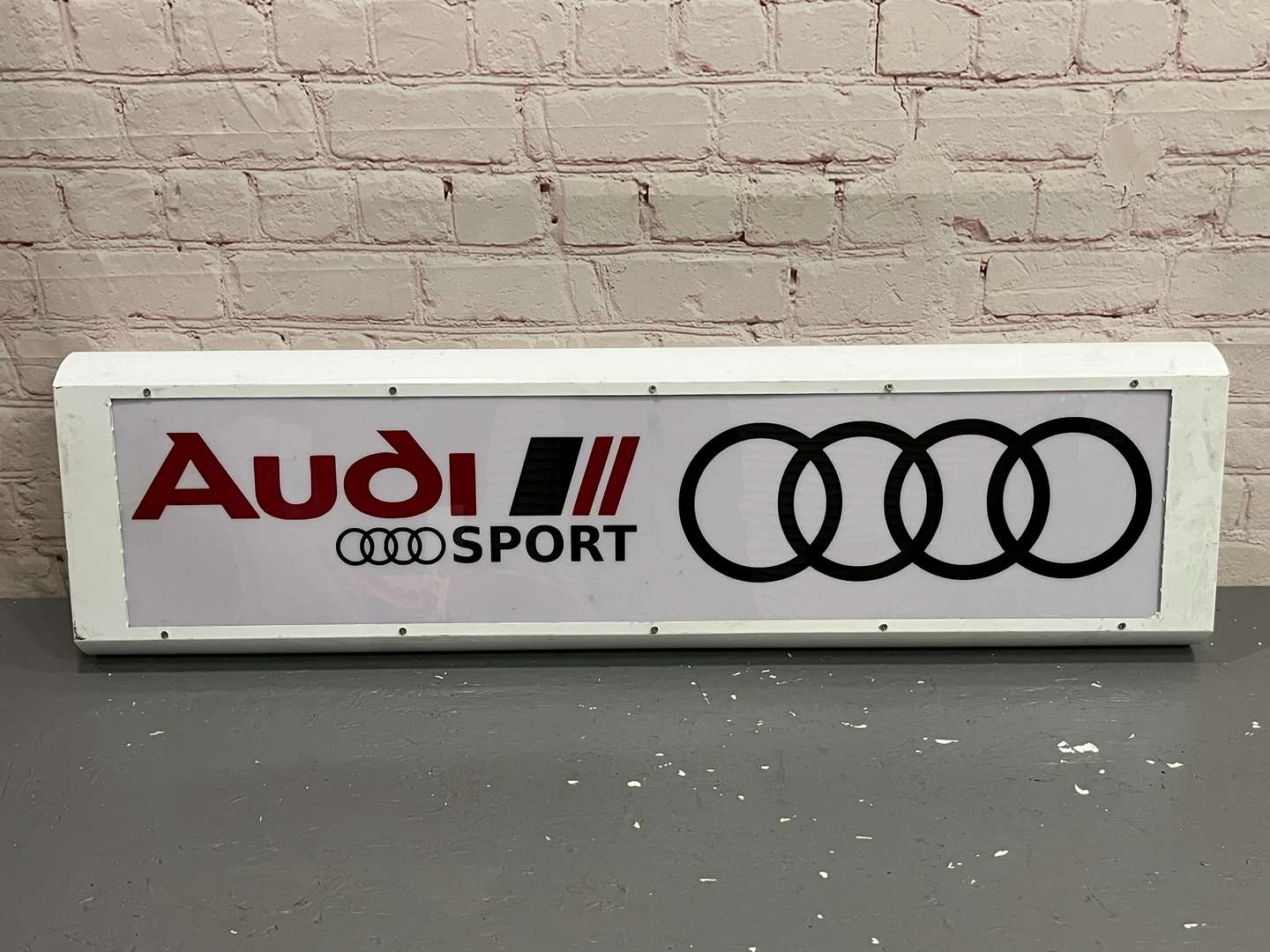 <p>Audi Sport Illuminated Sign</p>