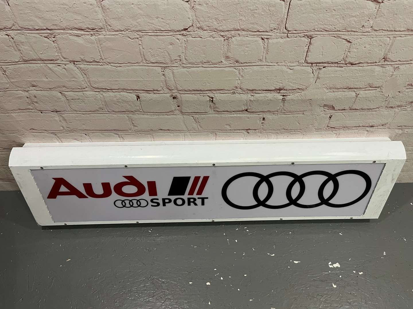 <p>Audi Sport Illuminated Sign</p>
