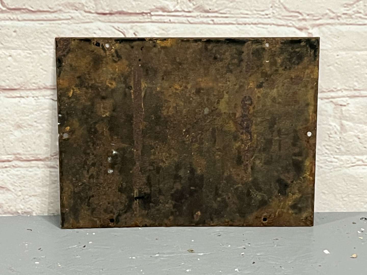 <p>Train Spotters Enamel Warning Sign</p>