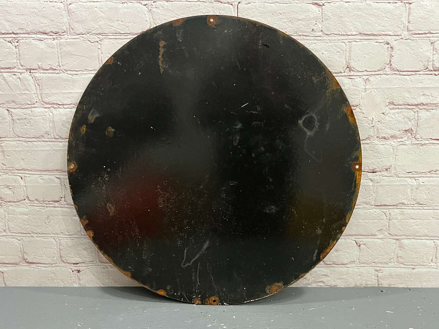 <p>Texaco Marine Lubricants Circular Enamel Sign</p>