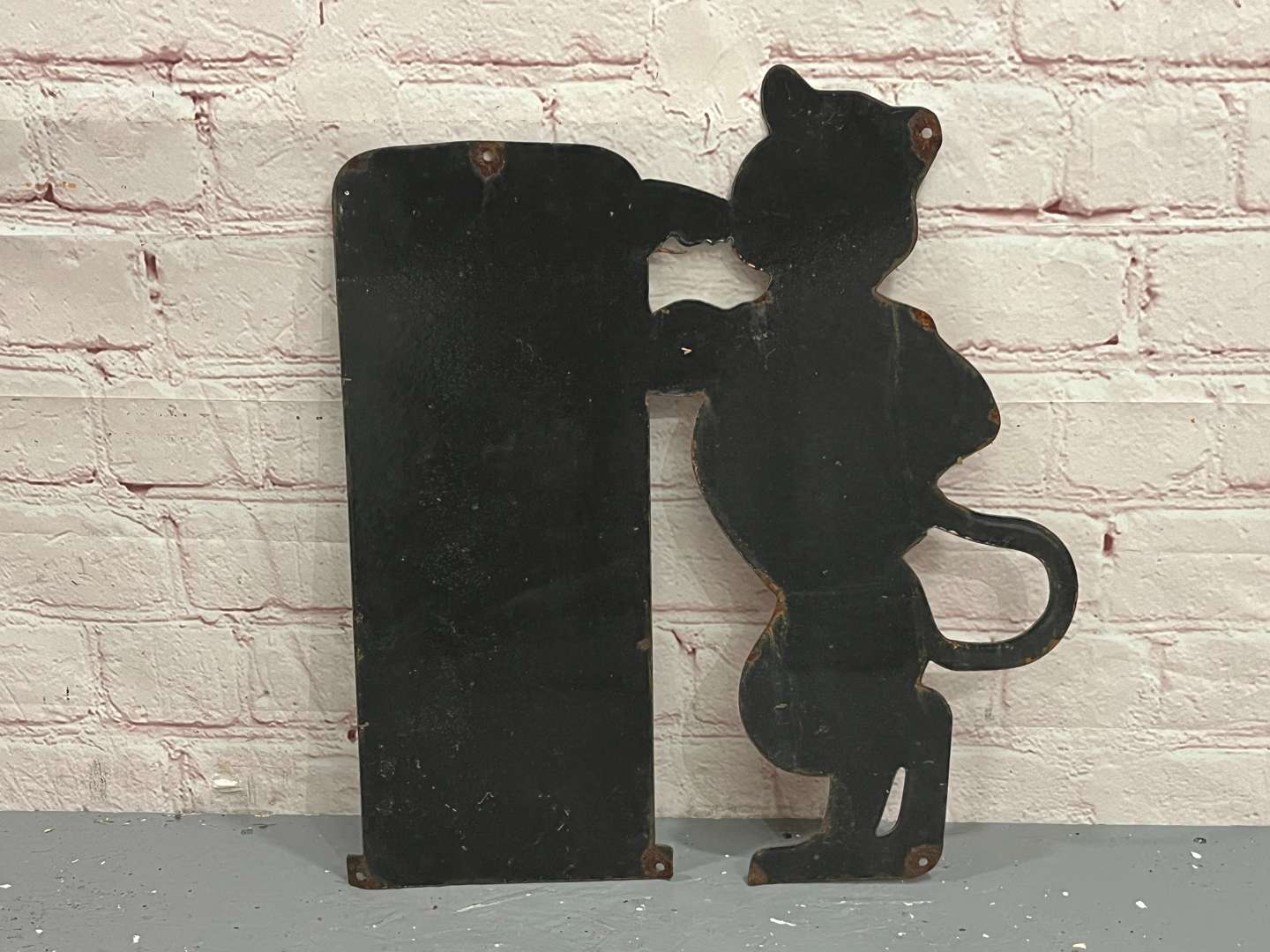 <p>Esso Extra Tiger & Petrol Pump Enamel Sign</p>