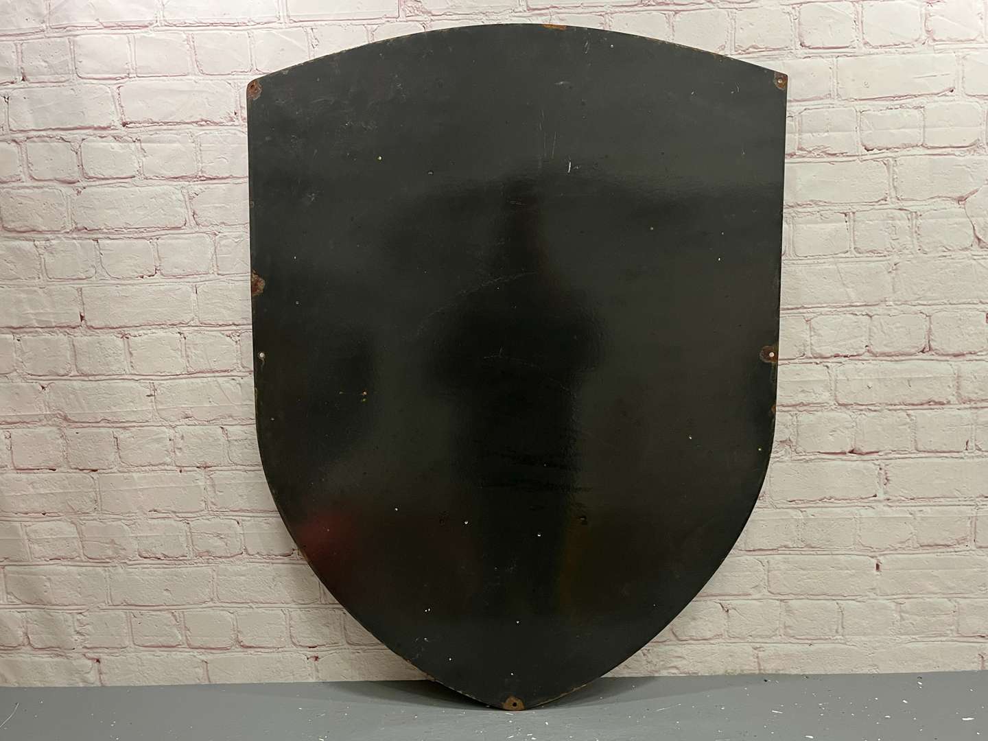 <p>Large Porsche Emblem Enamel Sign</p>