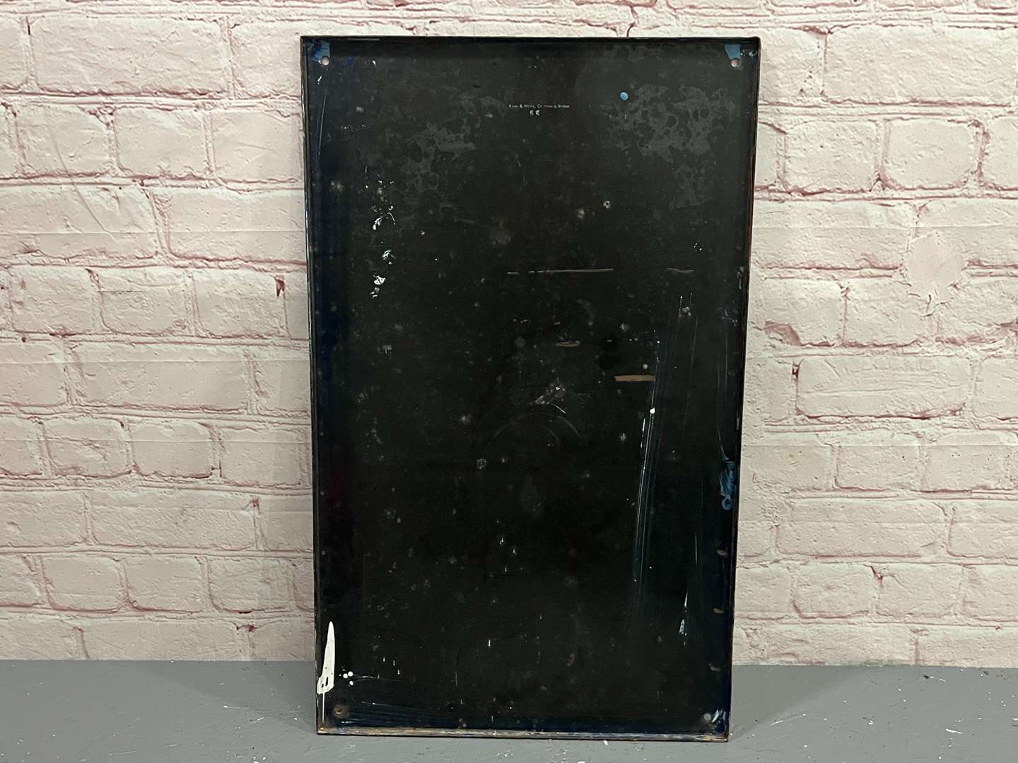 <p>NSU Vertretung Hier Enamel Sign</p>