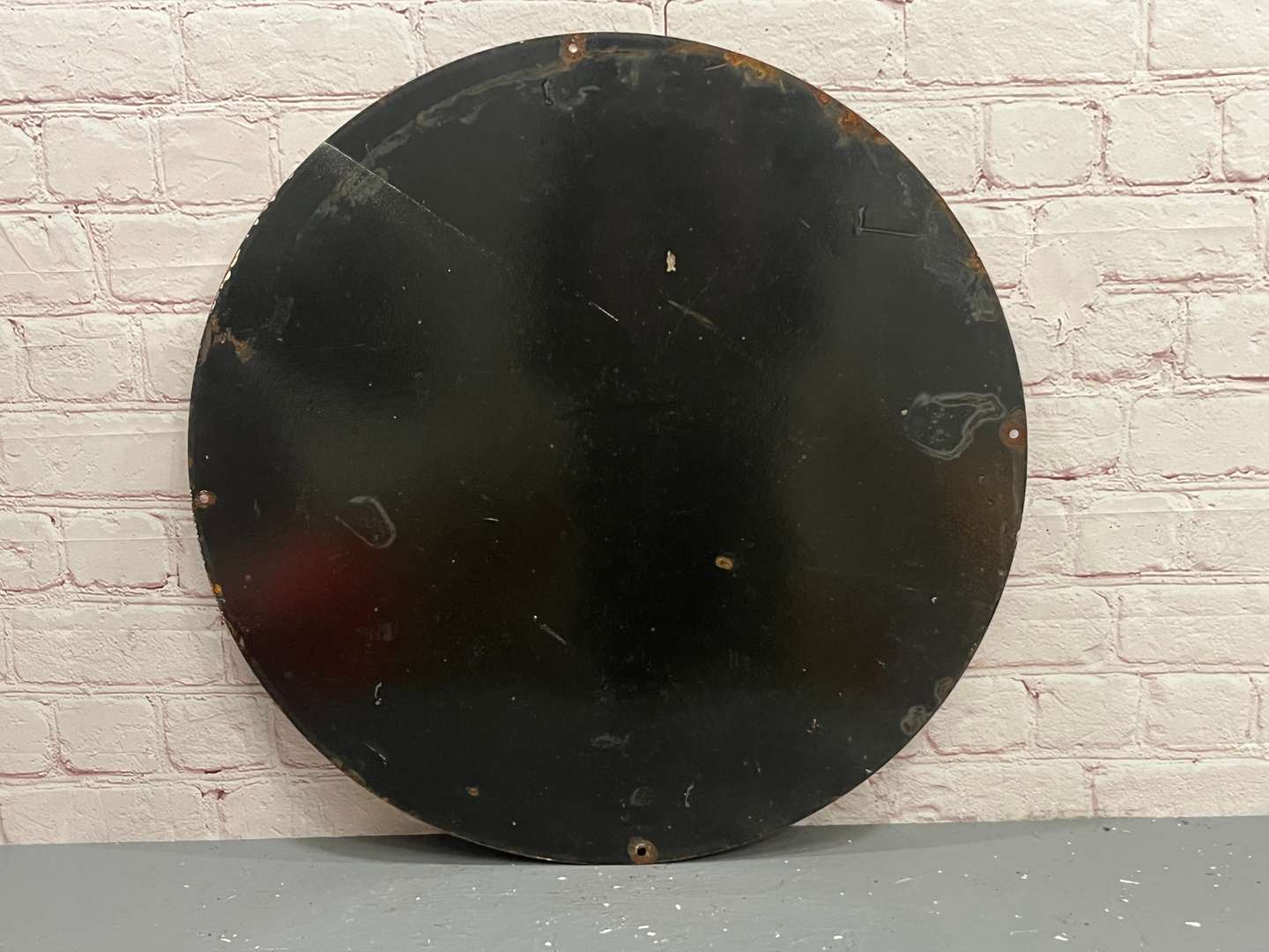 <p>Coca-Cola Circular Enamel Sign</p>