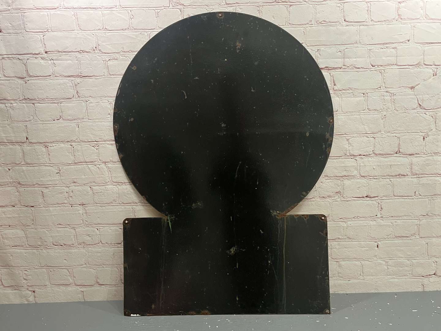 <p>Dads Cafe Large Enamel Sign</p>