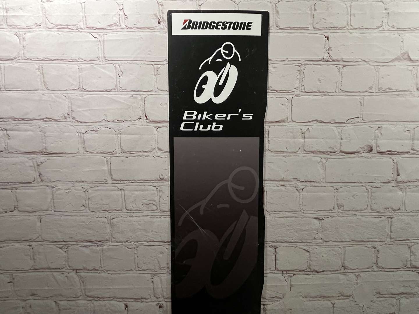 <p>Bridgestone Bikers Club Plastic Sign</p>