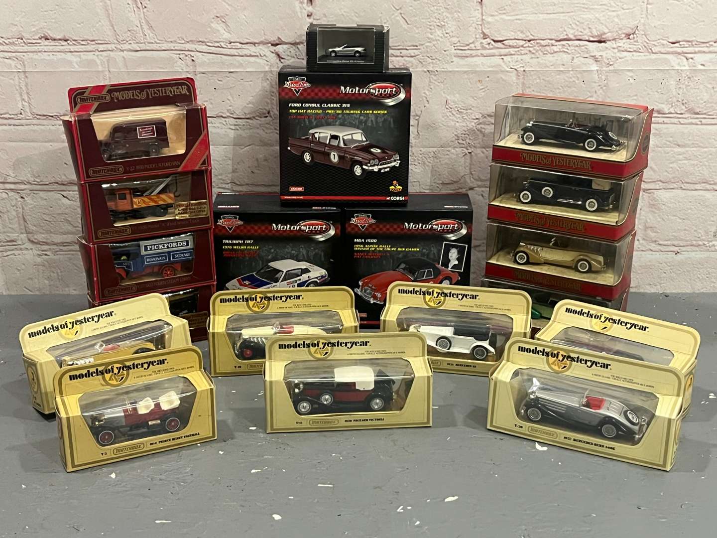 <p>Quantity of Boxed Model Cars and Commercial Vehicles&nbsp;</p>