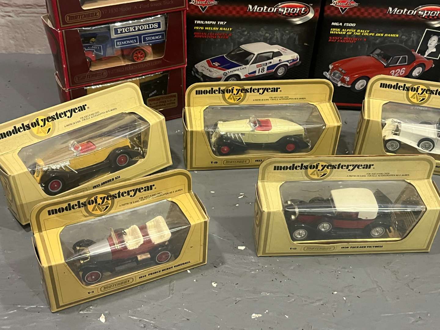 <p>Quantity of Boxed Model Cars and Commercial Vehicles&nbsp;</p>