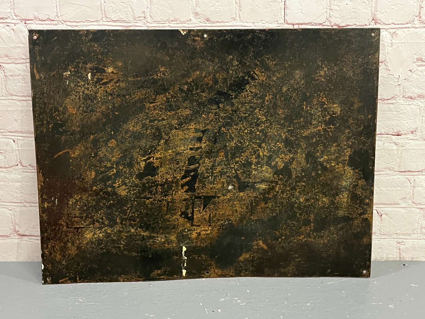 <p>Indian Lake Directional Enamel Sign&nbsp;</p>