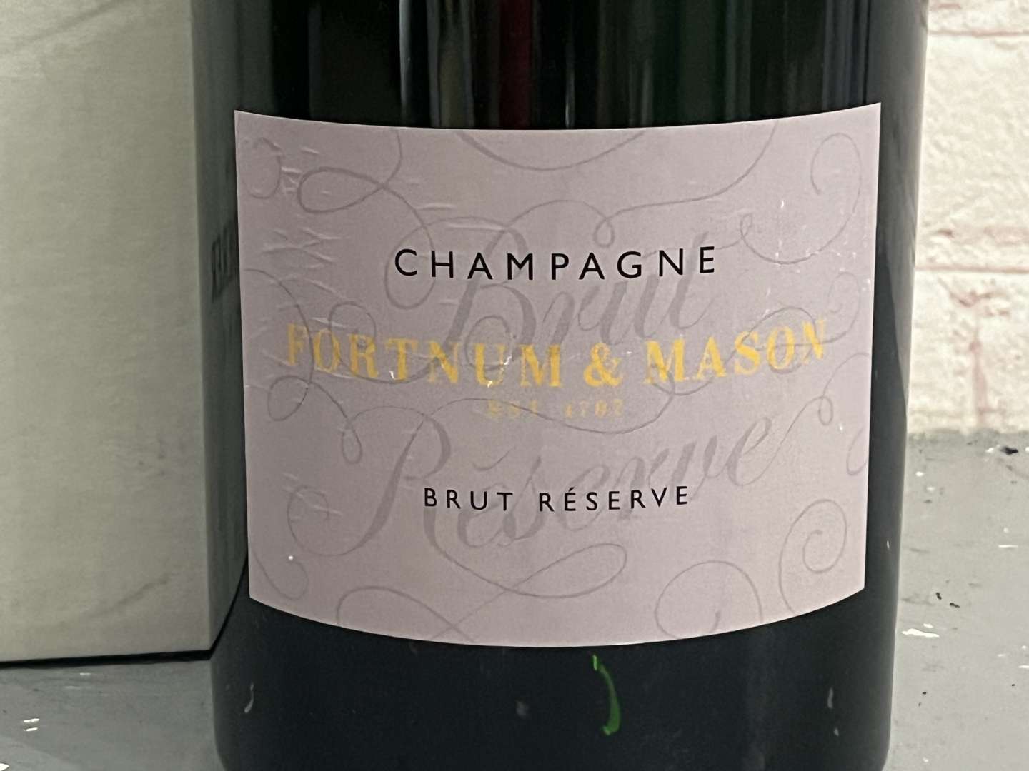 <p>Two Fortnum and Mason Large Shop Display Champagne Bottles and Boxes</p>