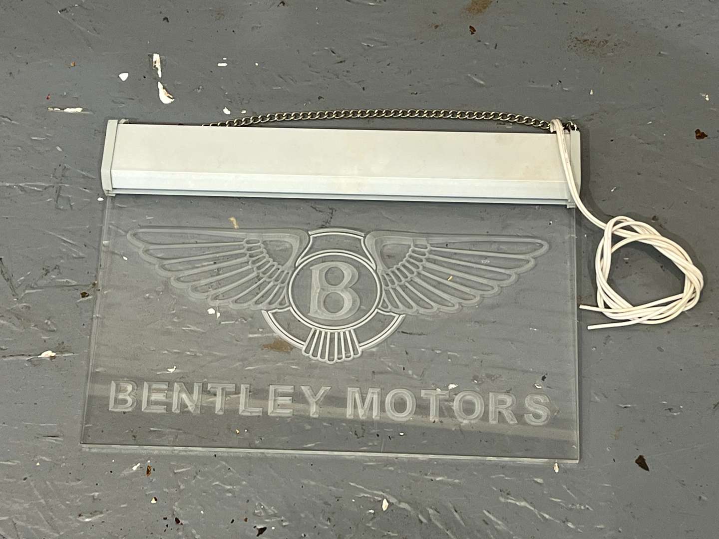 <p>Bentley Motors Illuminated Sign</p>