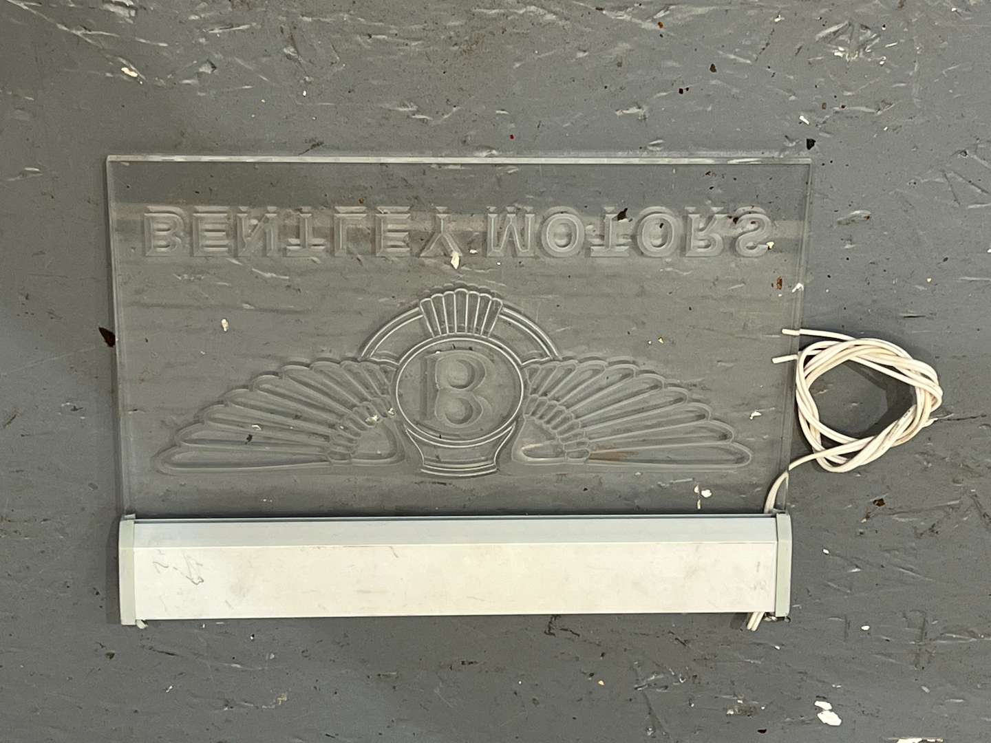 <p>Bentley Motors Illuminated Sign</p>