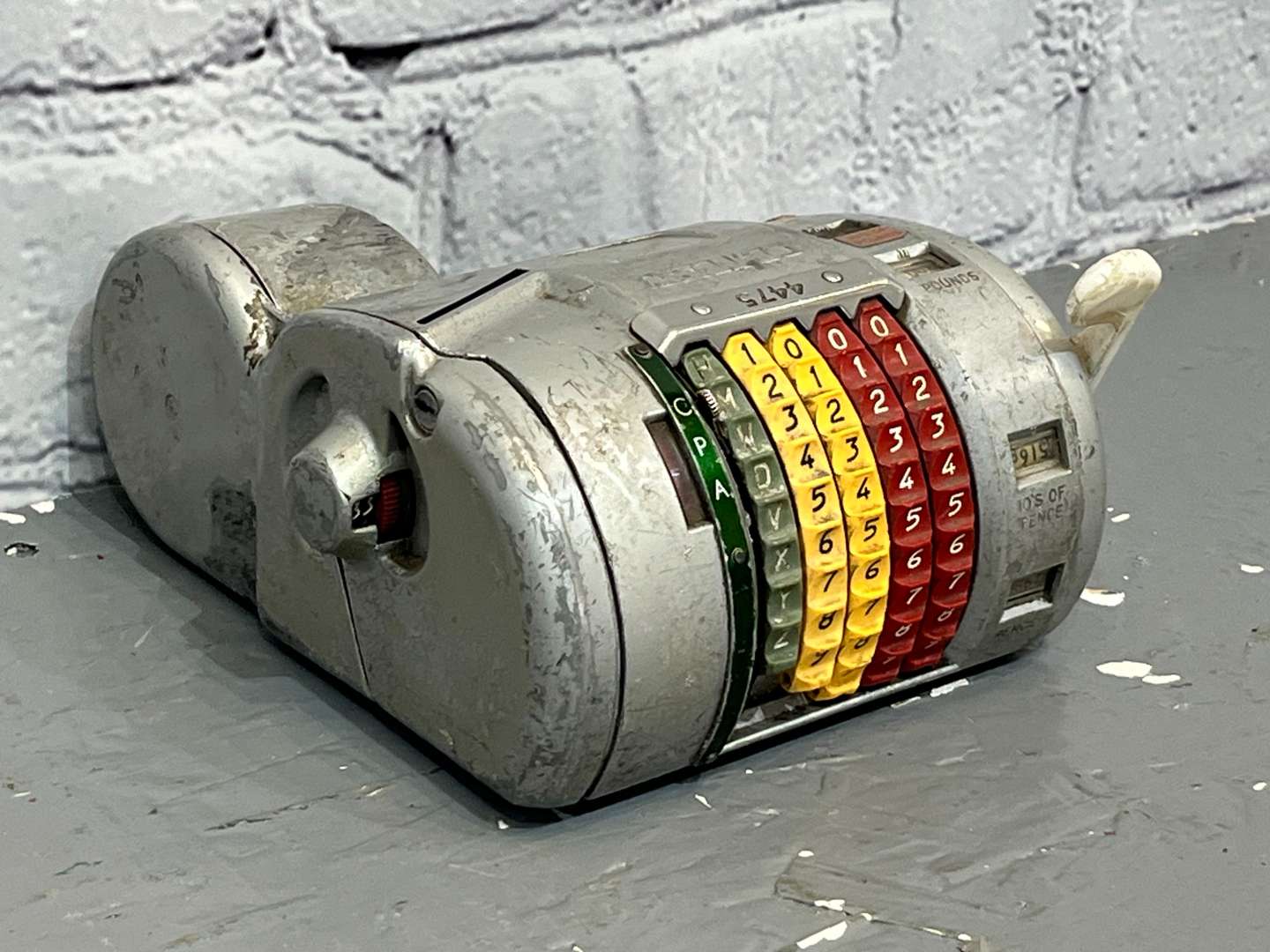 <p>Almex 1980's Bus Ticket Machine</p>