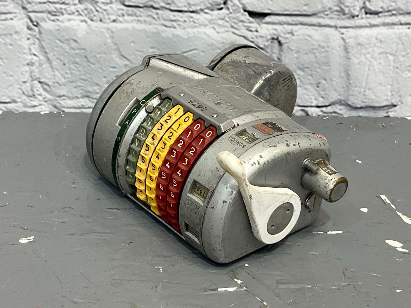 <p>Almex 1980's Bus Ticket Machine</p>