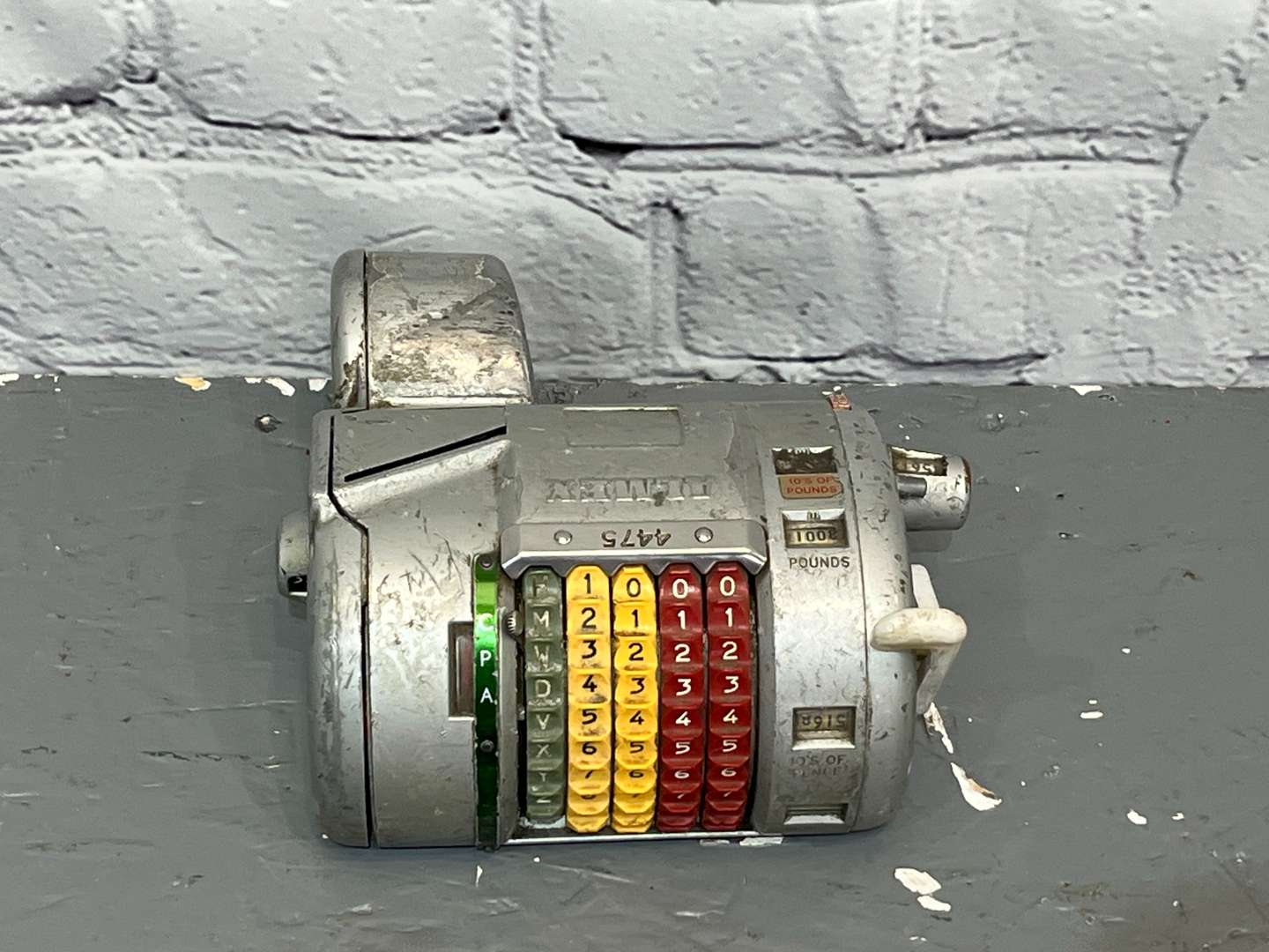 <p>Almex 1980's Bus Ticket Machine</p>