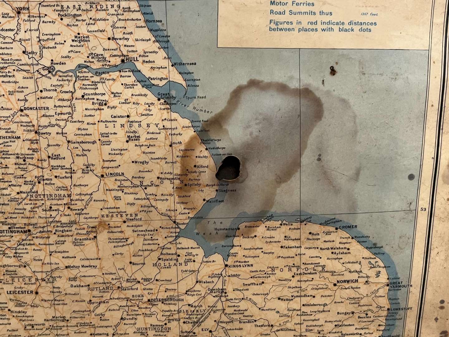 <p>RAC Road Map Sign on Board</p>