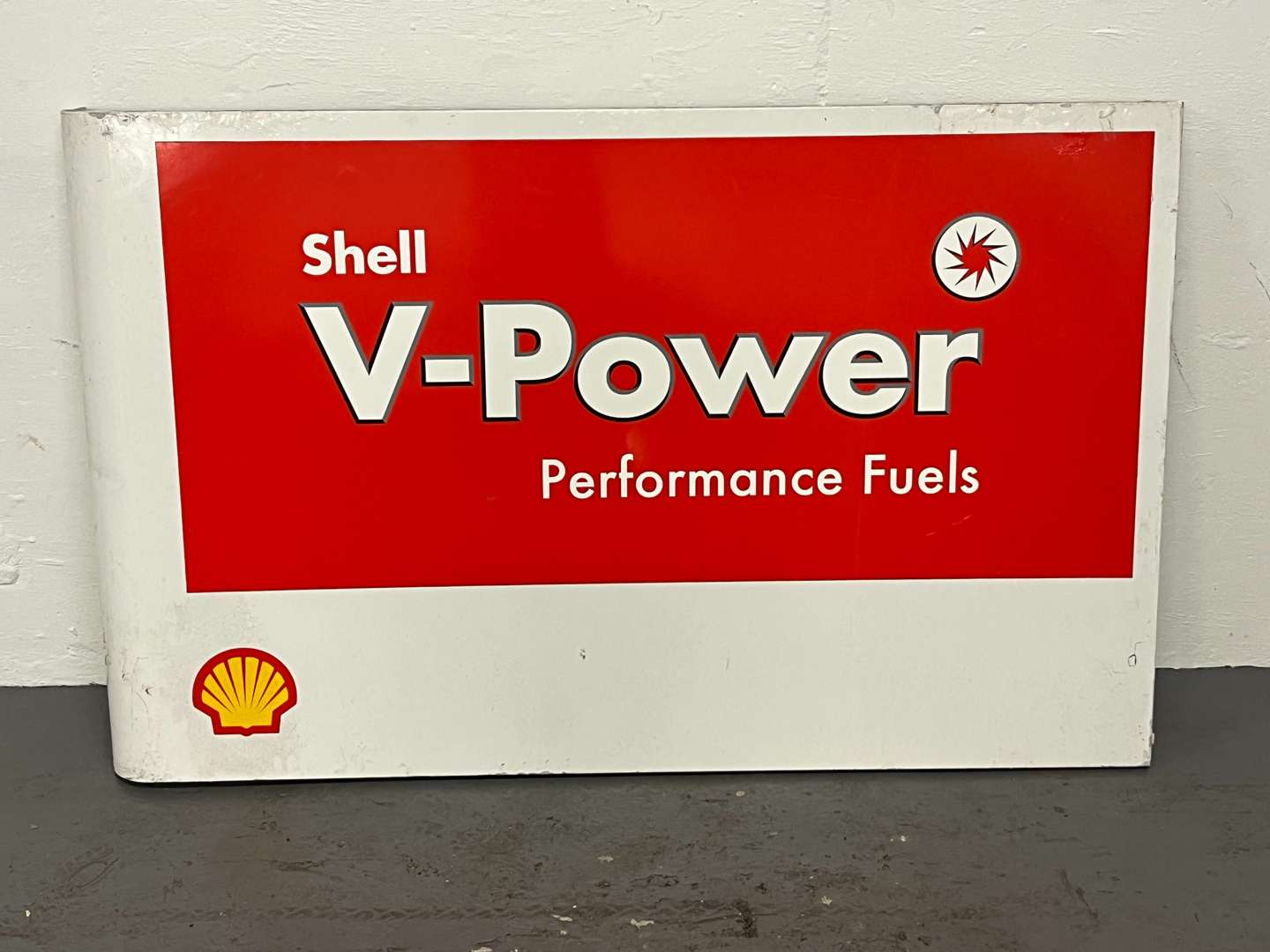<p>Shell V Power Forecourt Sign</p>