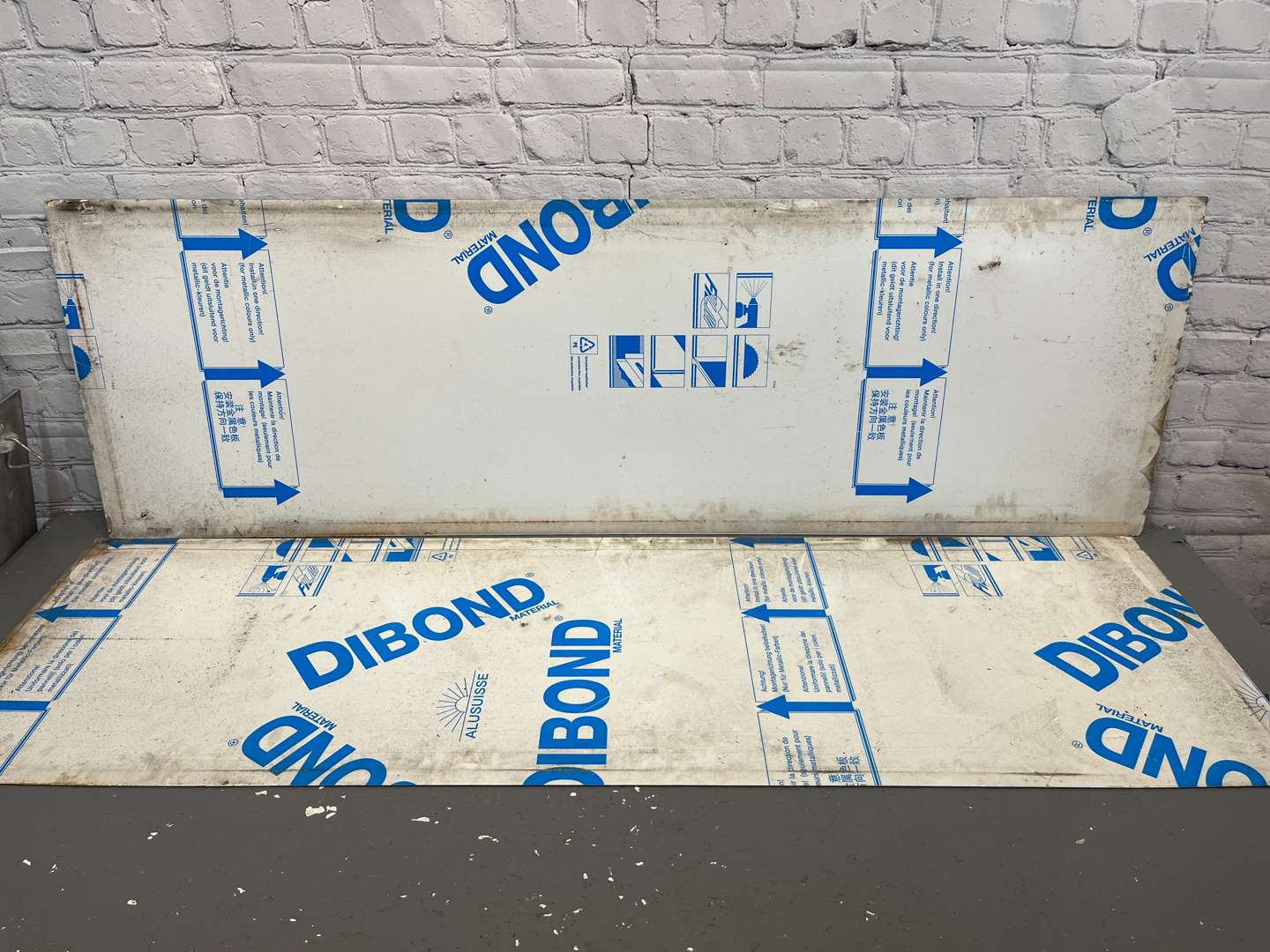 <p>YMCA Large Signs on Metal Board (2)</p>