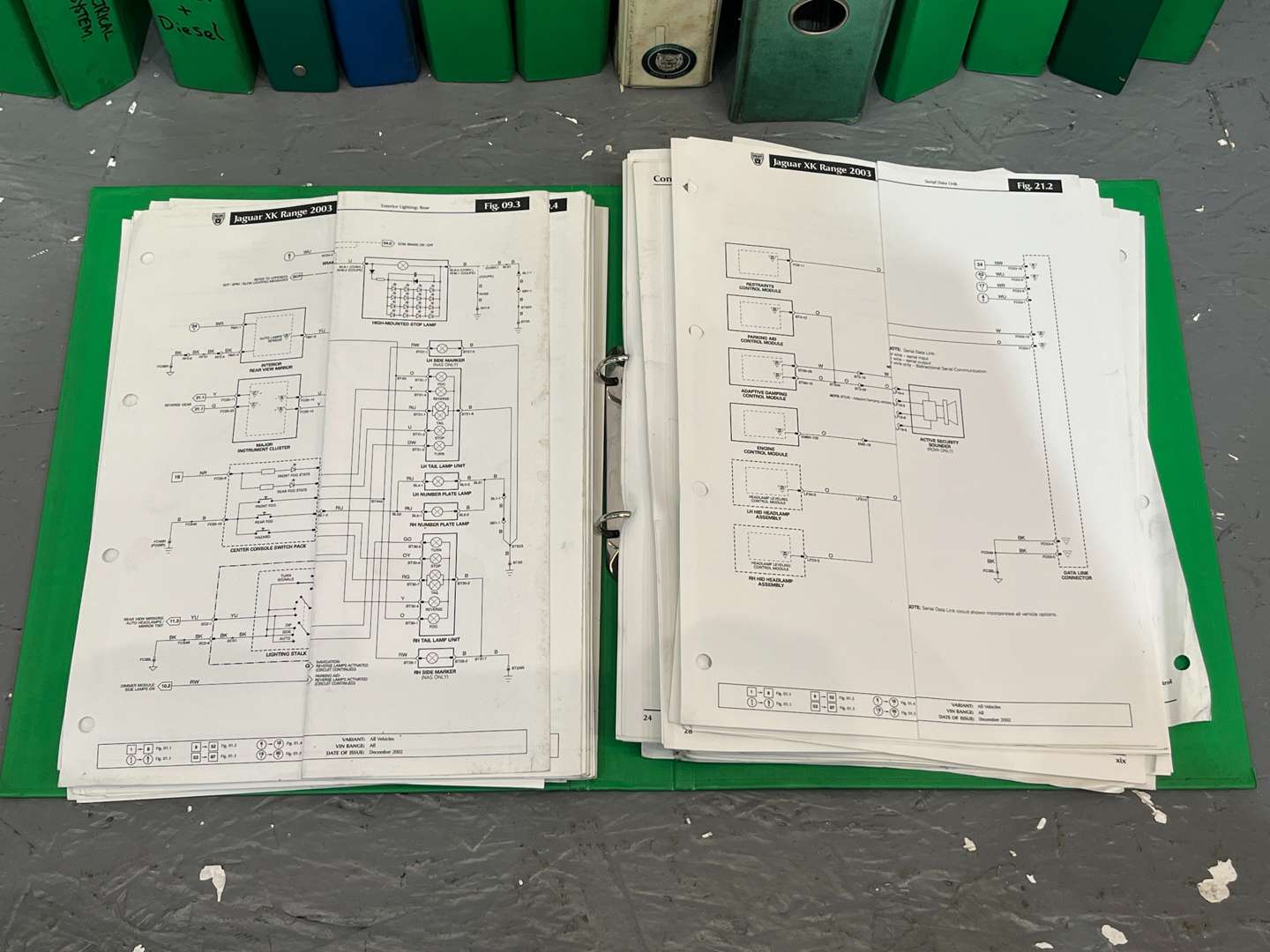 <p>Jaguar Folders of Wiring Diagrams & Electrical Systems&nbsp;</p>