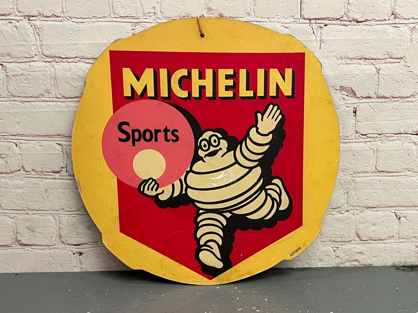 <p>Michelin Sports Sign on Board&nbsp;</p>