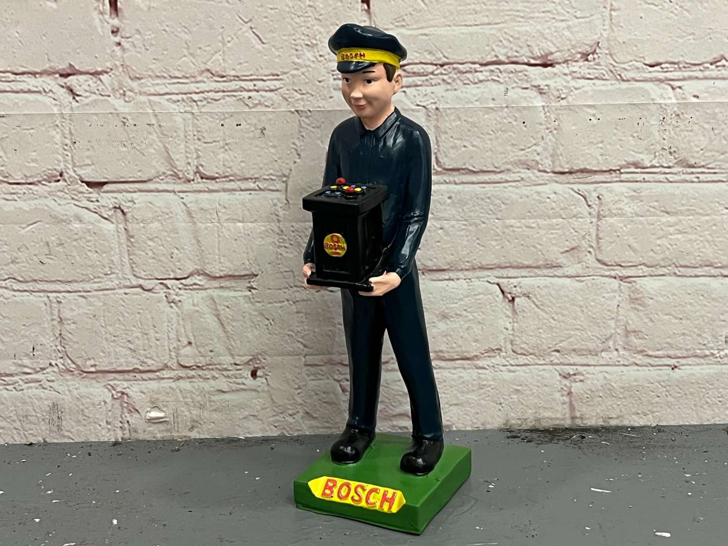 <p>Bosch Battery Advertising Figure</p>