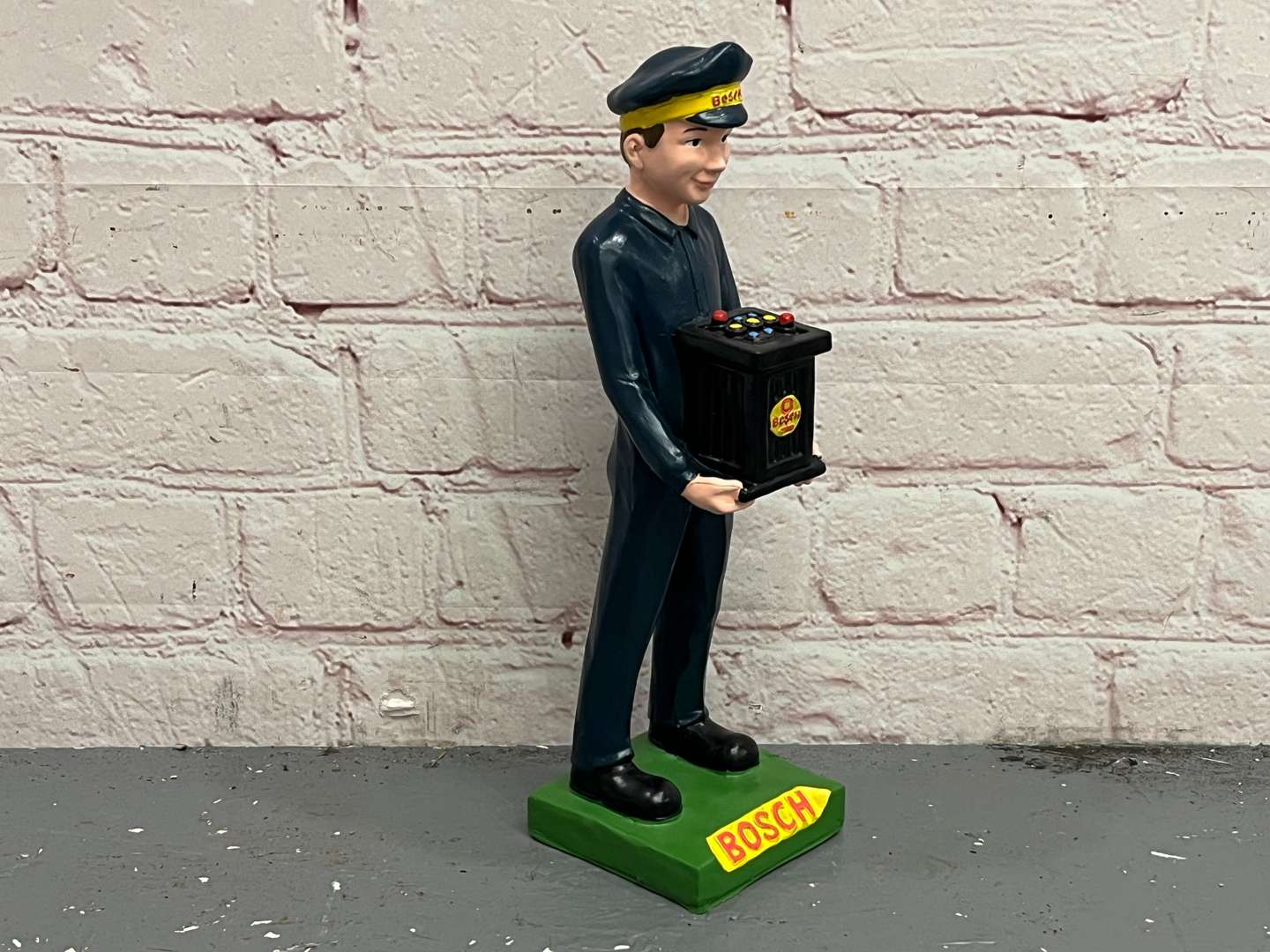 <p>Bosch Battery Advertising Figure</p>