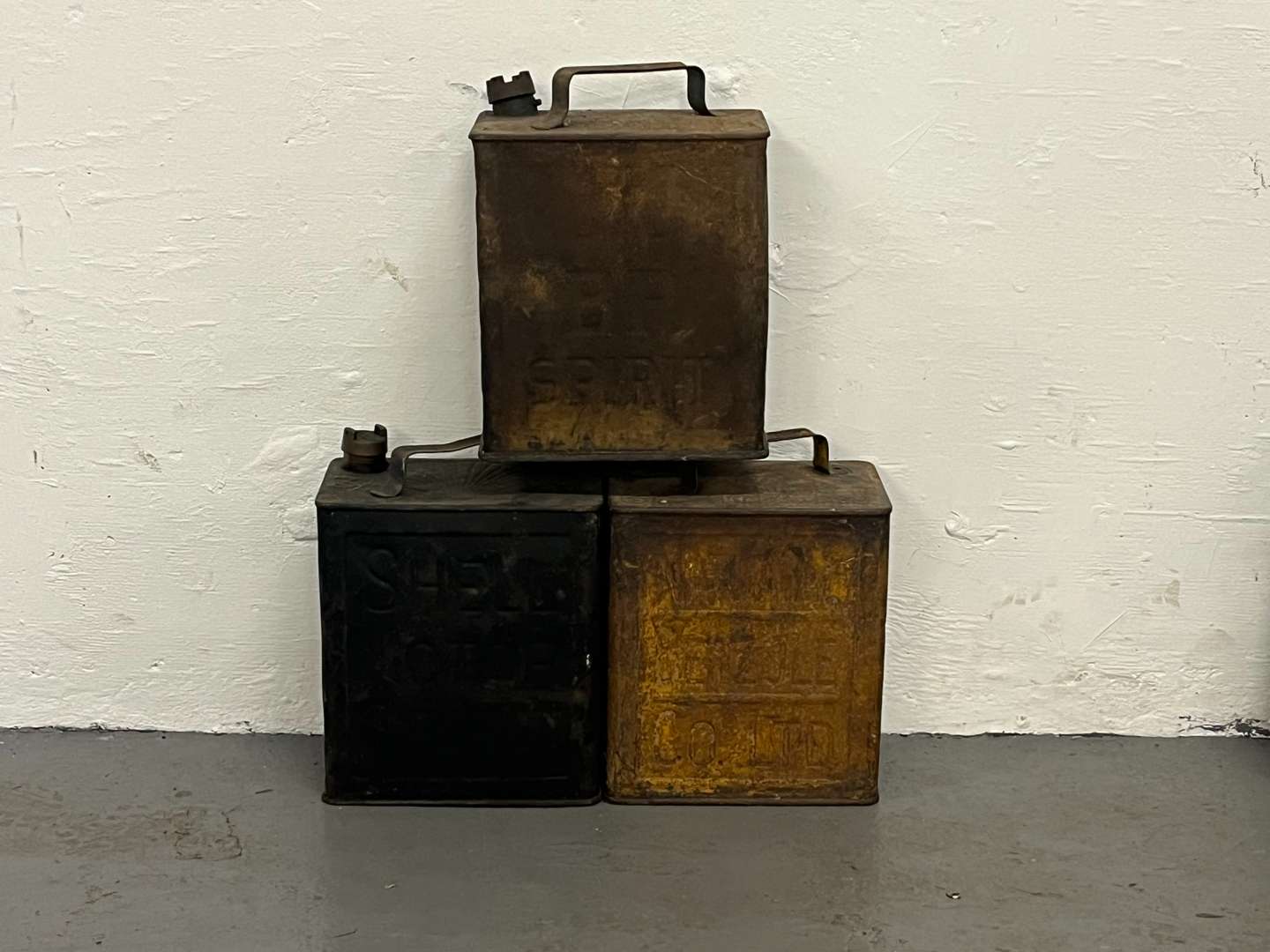 <p>Three Two Gallon Fuel Cans</p>