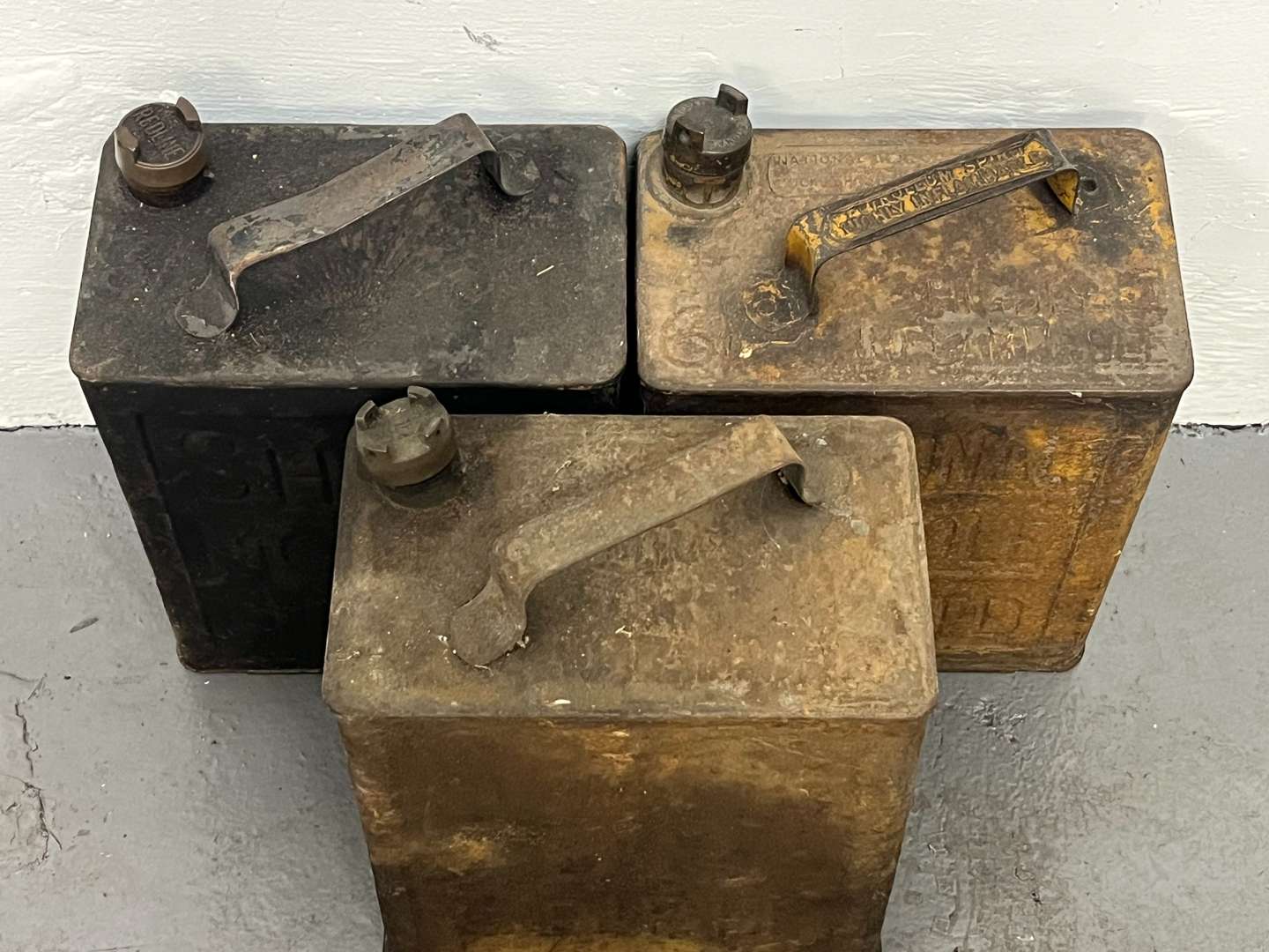 <p>Three Two Gallon Fuel Cans</p>