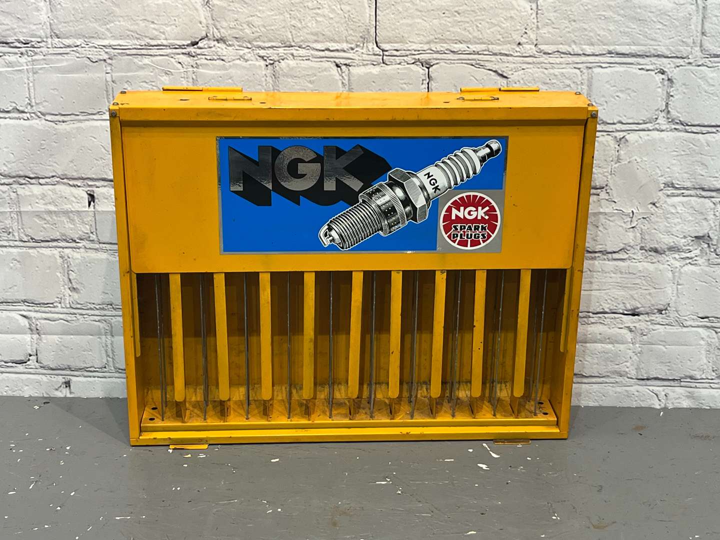 <p>NGK Spark Plug Display Stand</p>