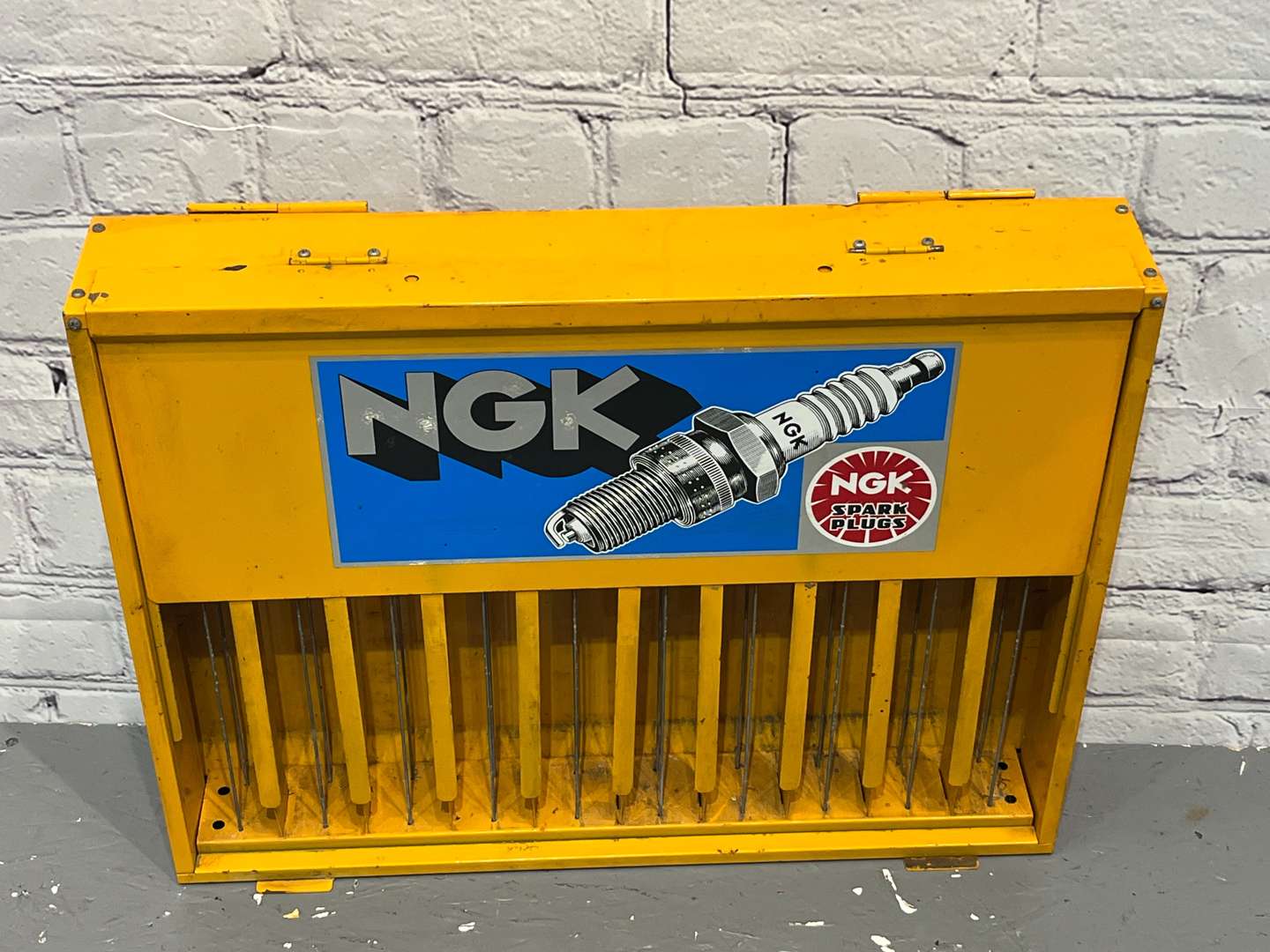 <p>NGK Spark Plug Display Stand</p>