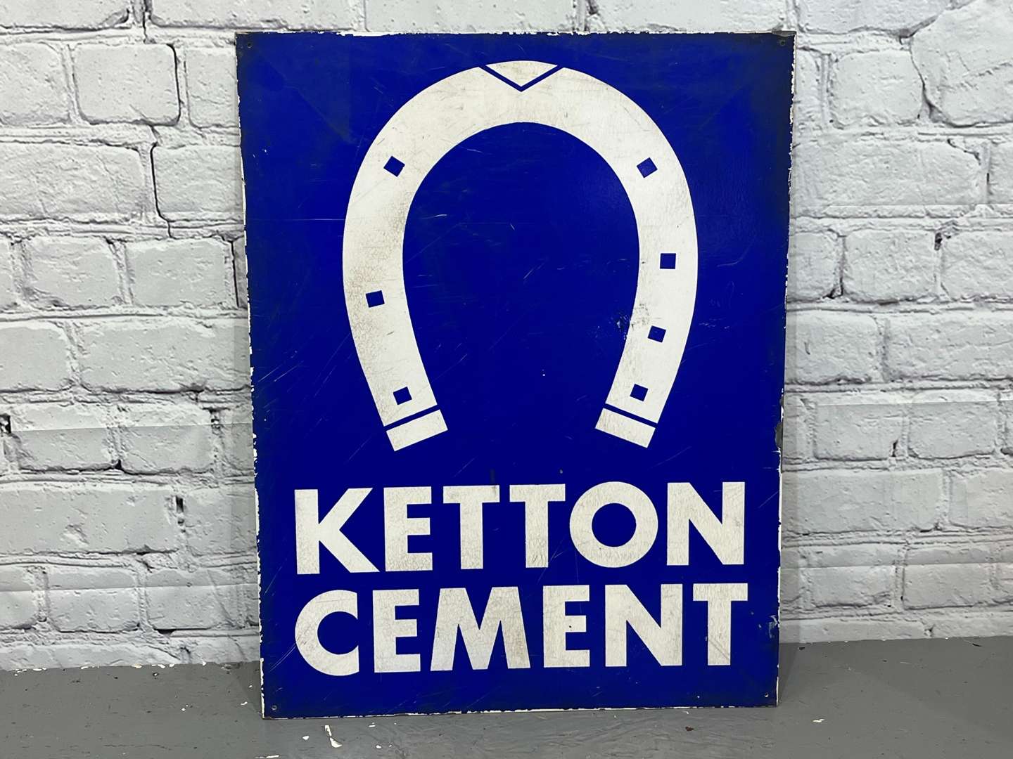 <p>Ketton Cement Metal Sign</p>