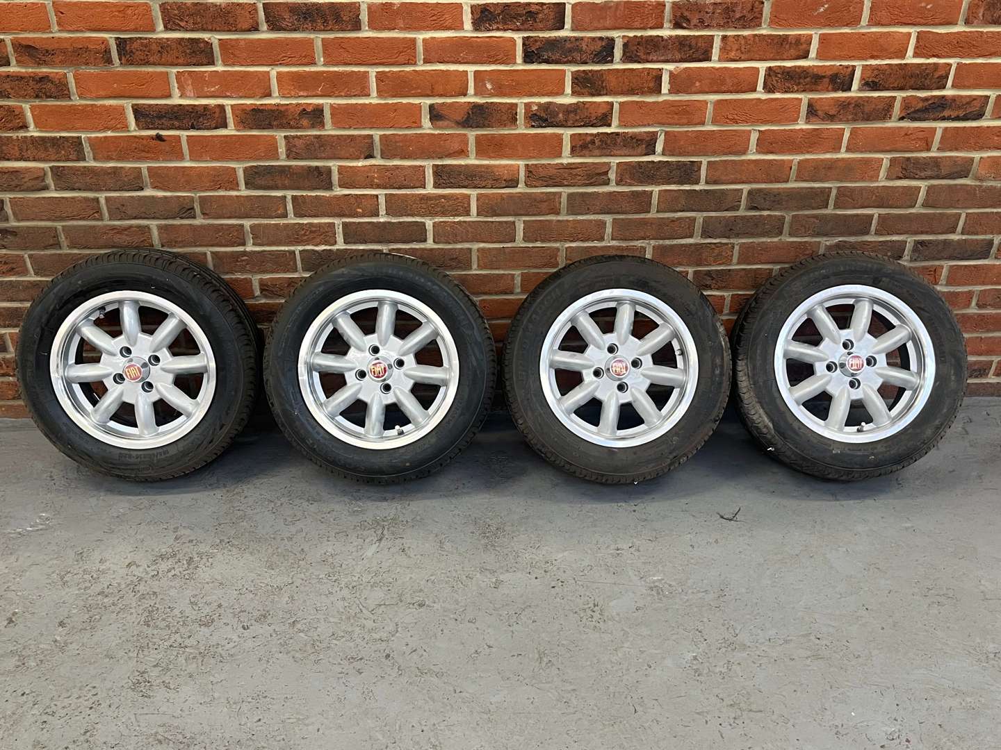 <p>Set of Four MGB Alloy Wheels</p>