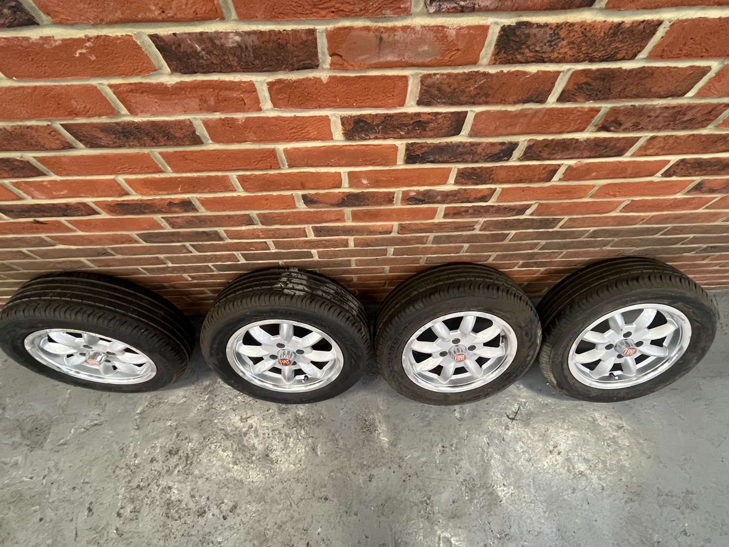 <p>Set of Four MGB Alloy Wheels</p>
