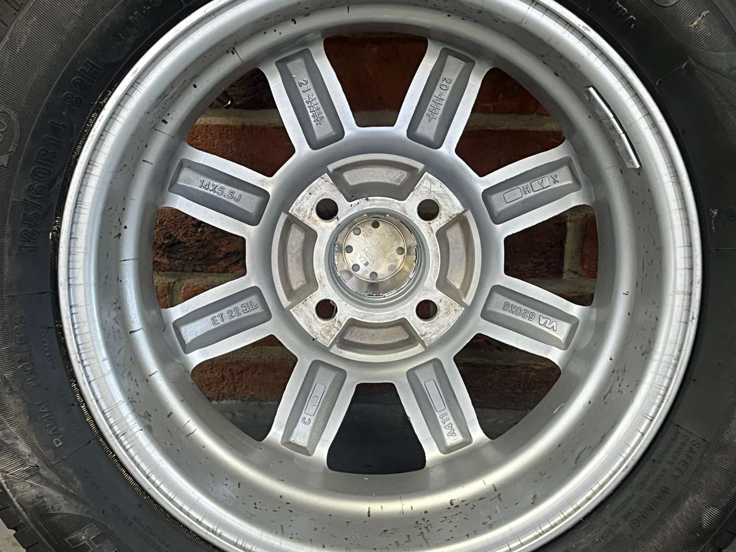 <p>Set of Four MGB Alloy Wheels</p>