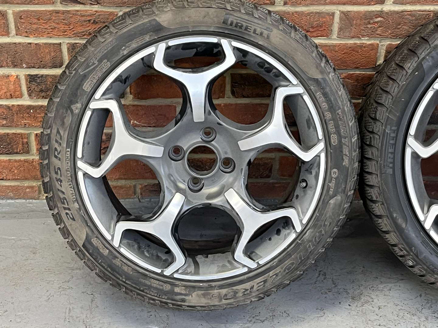 <p>Set of Four Fiat Abarth Alloy Wheels</p>