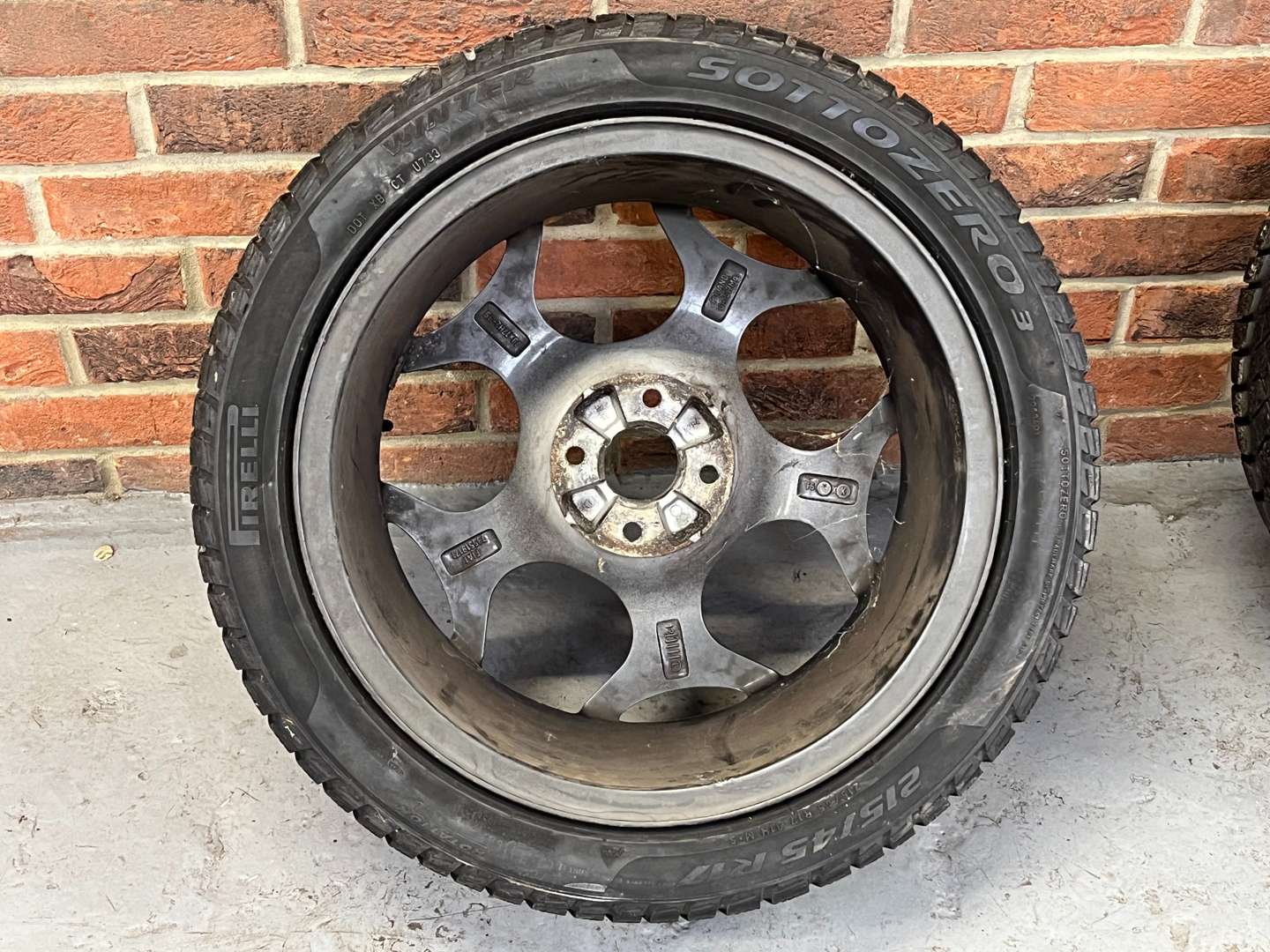 <p>Set of Four Fiat Abarth Alloy Wheels</p>