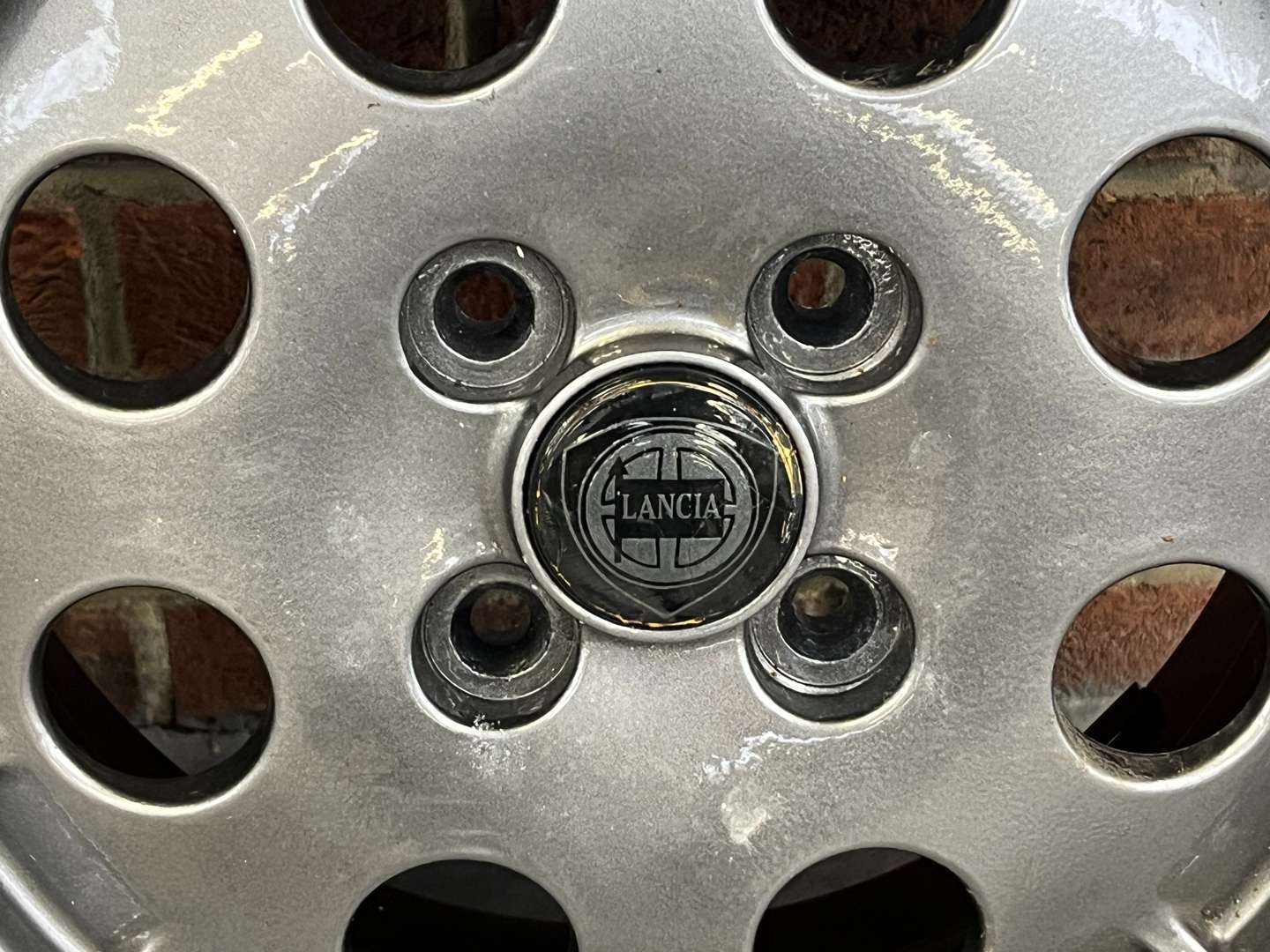 <p>Set of Four Lancia Delta Alloy Wheels</p>