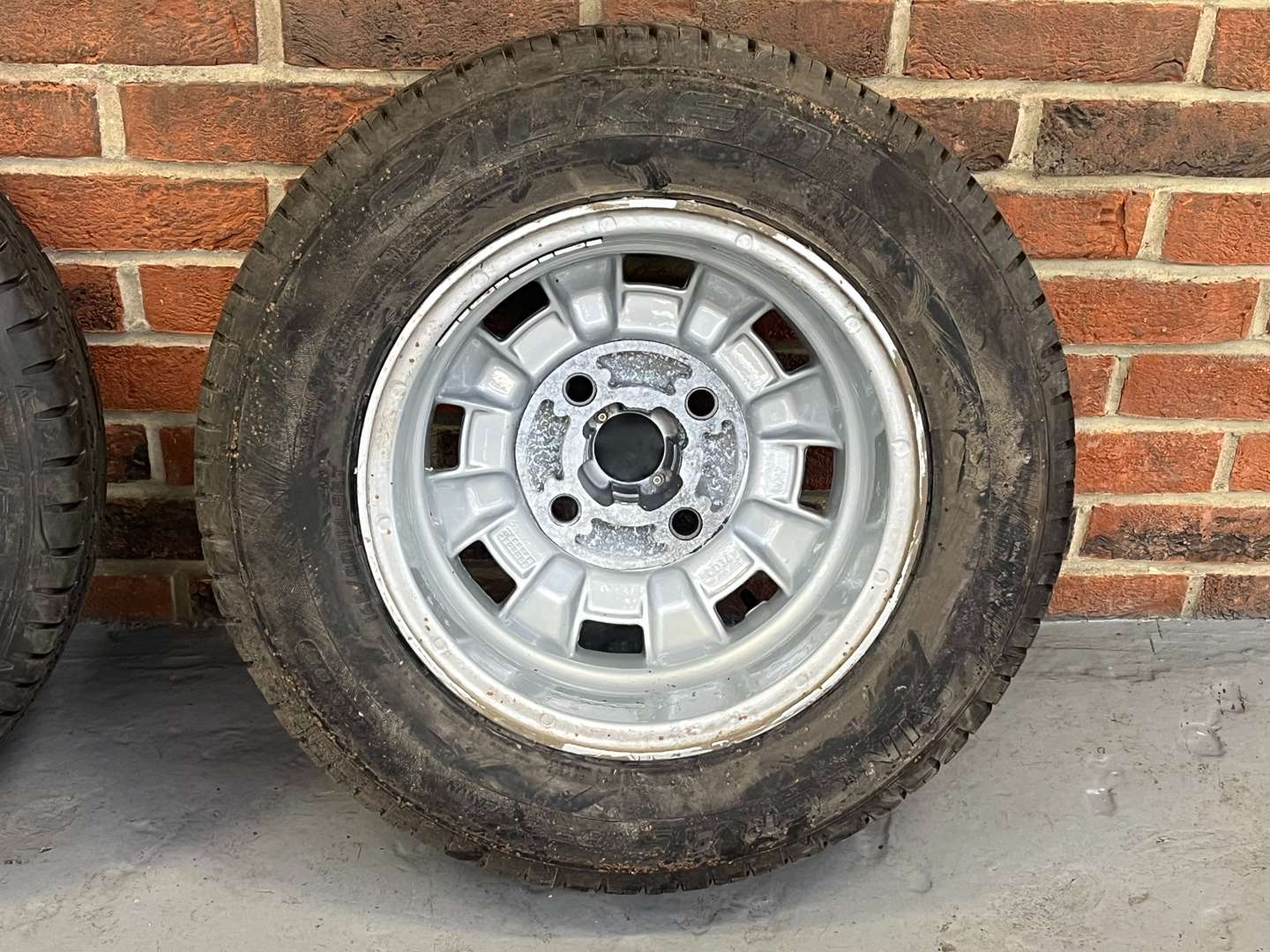 <p>Set of Four Lancia Fulvia Alloy Wheels</p>