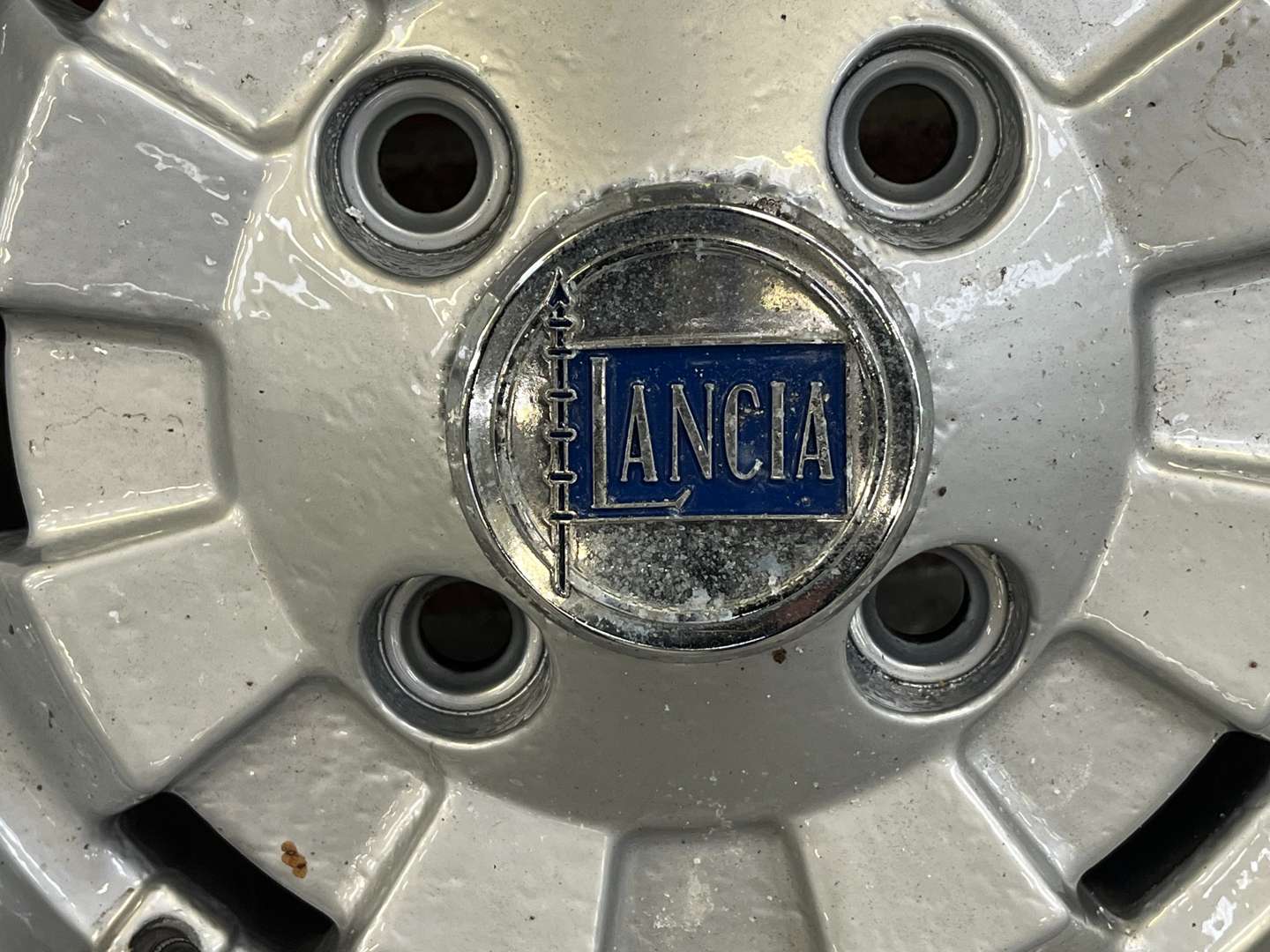 <p>Set of Four Lancia Fulvia Alloy Wheels</p>