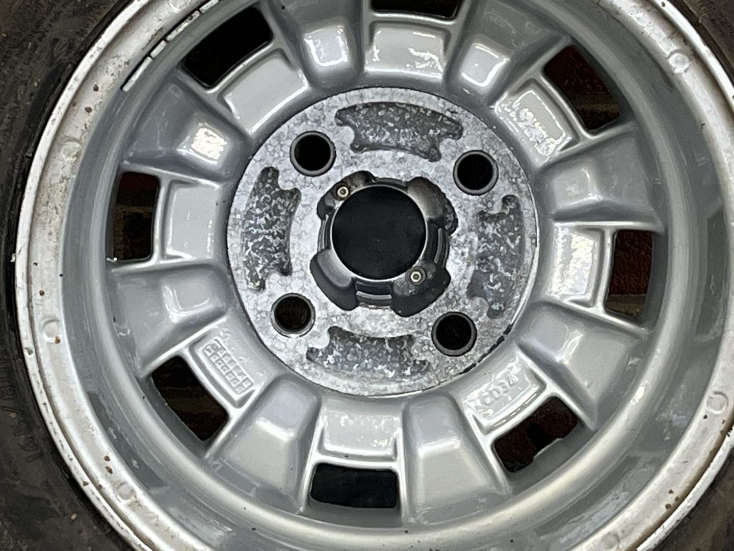 <p>Set of Four Lancia Fulvia Alloy Wheels</p>