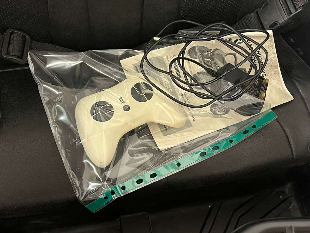 <p>Two Battery Operated Children's Cars</p>