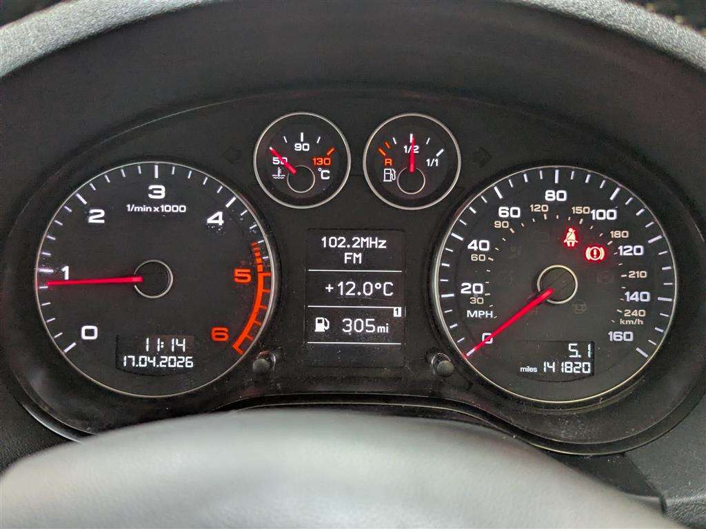 <p>2012 AUDI A3 SPORT 138 TDI</p>