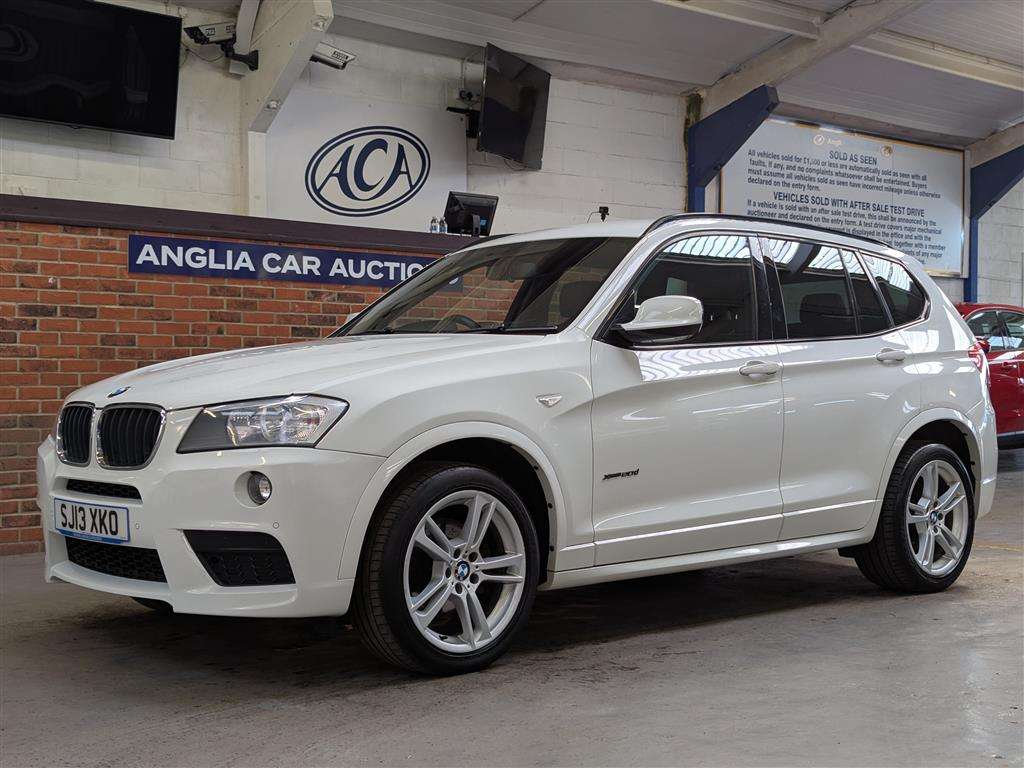 <p>2013 BMW X3 XDRIVE20D M SPORT AUTO</p>