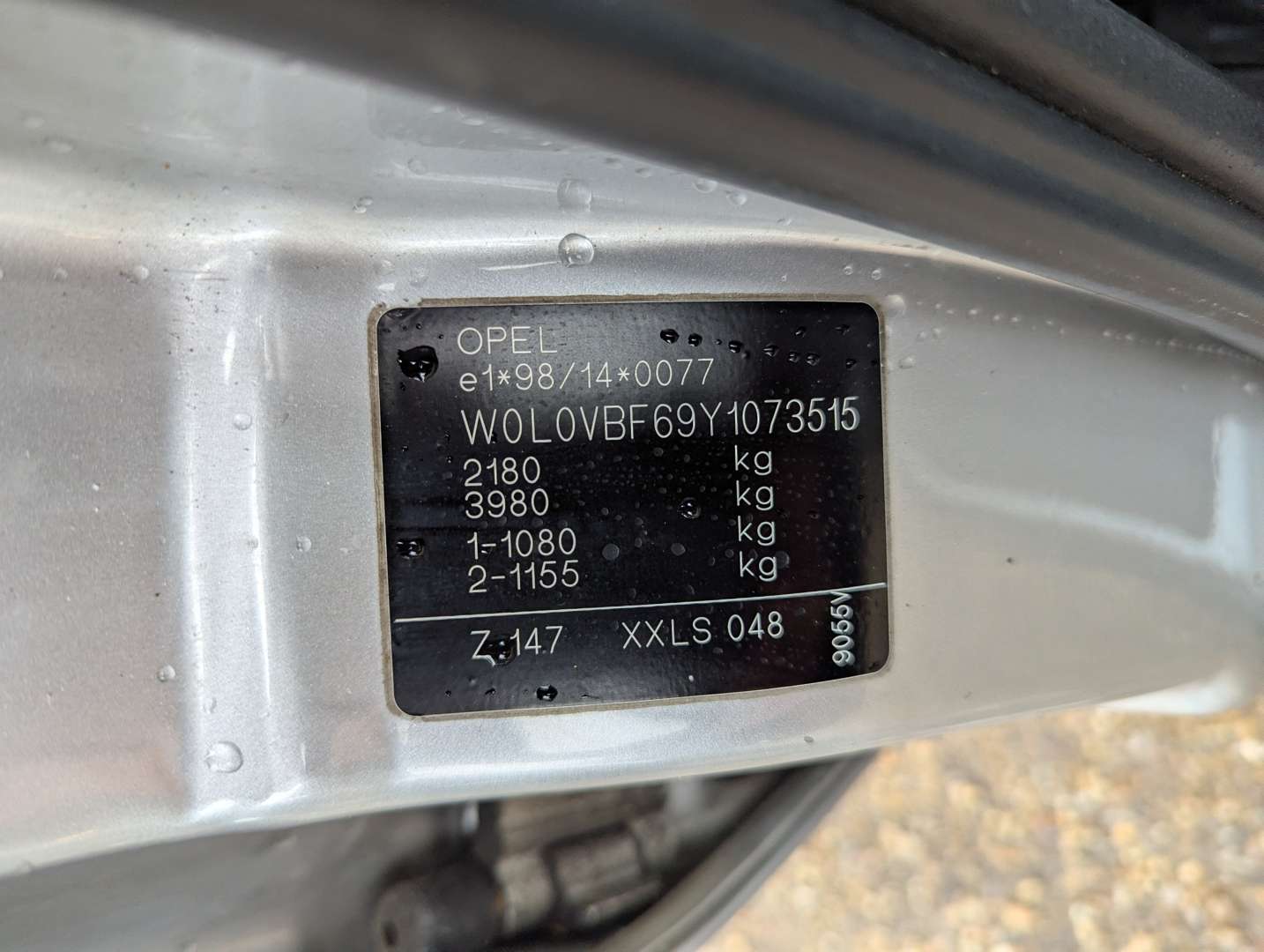 <p>2000 VAUXHALL OMEGA MV6 AUTO</p>