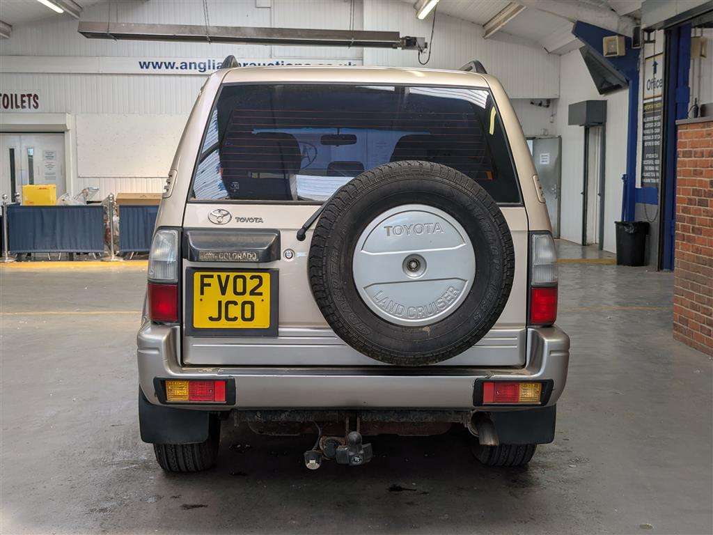 <p>2002 TOYOTA LANDCRUISER COLORADO VX AUTO</p>
