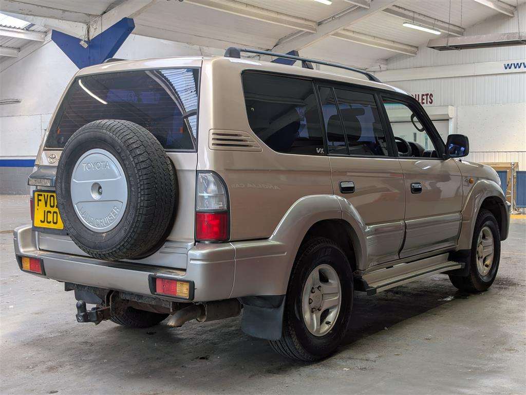<p>2002 TOYOTA LANDCRUISER COLORADO VX AUTO</p>