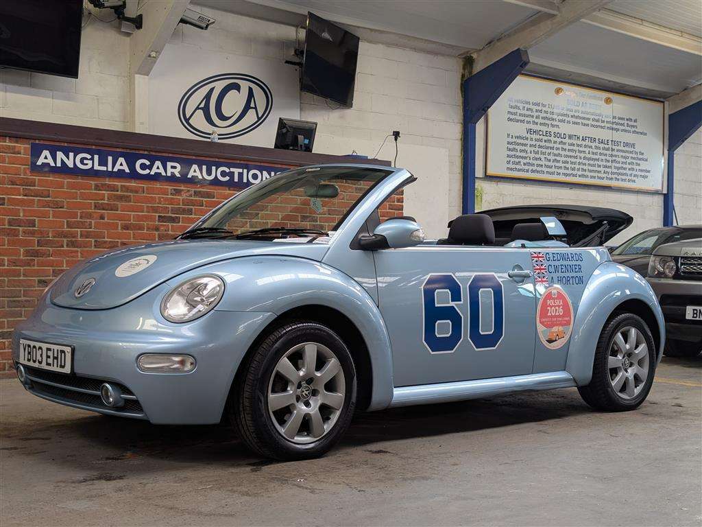 <p>2003 VOLKSWAGEN BEETLE CABRIOLET</p>